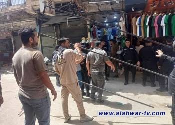 بلدية الناصرية تنفّذ حملة لرفع التجاوزات الحاصلة وسط المدينة